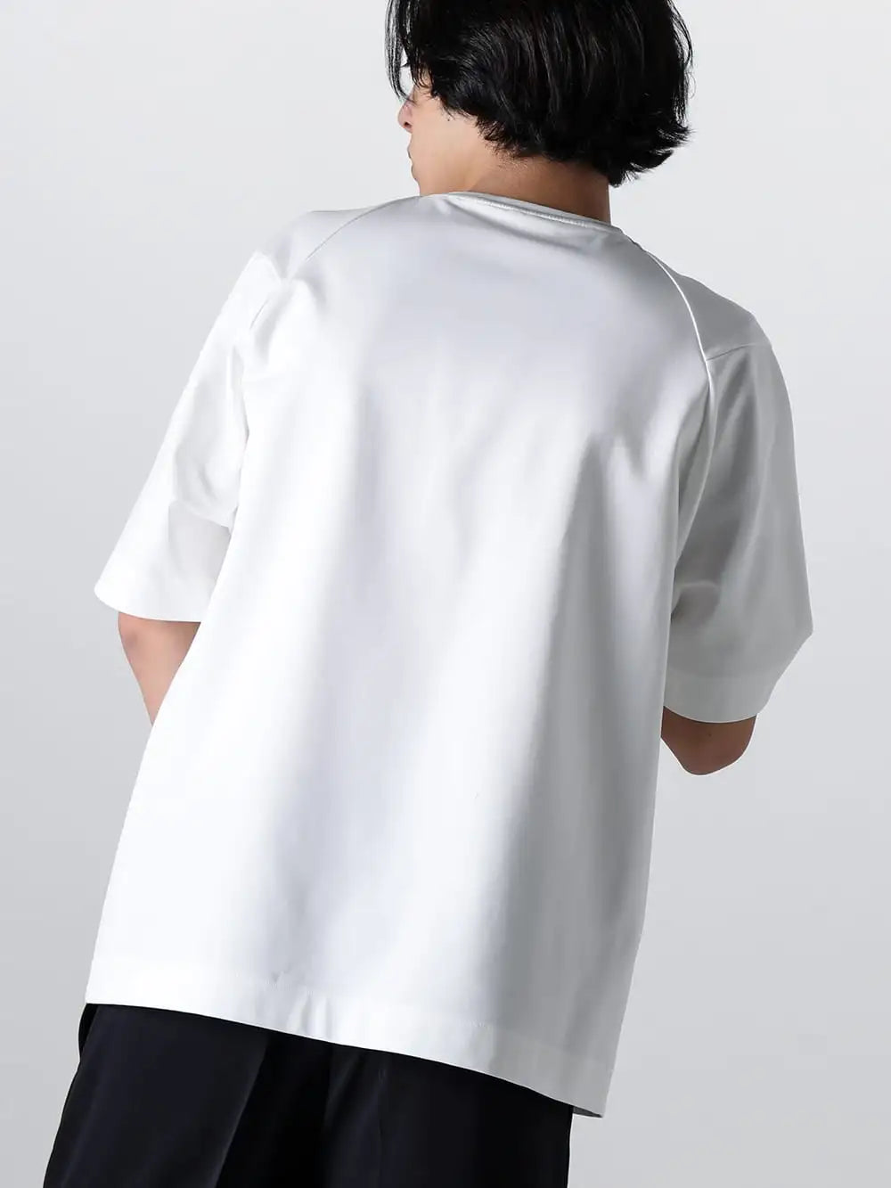 IRENISA 24SS - white - IH-24SS-T006-AG-White-White-cord - short sleeve T-shirt White × White cord 2-003