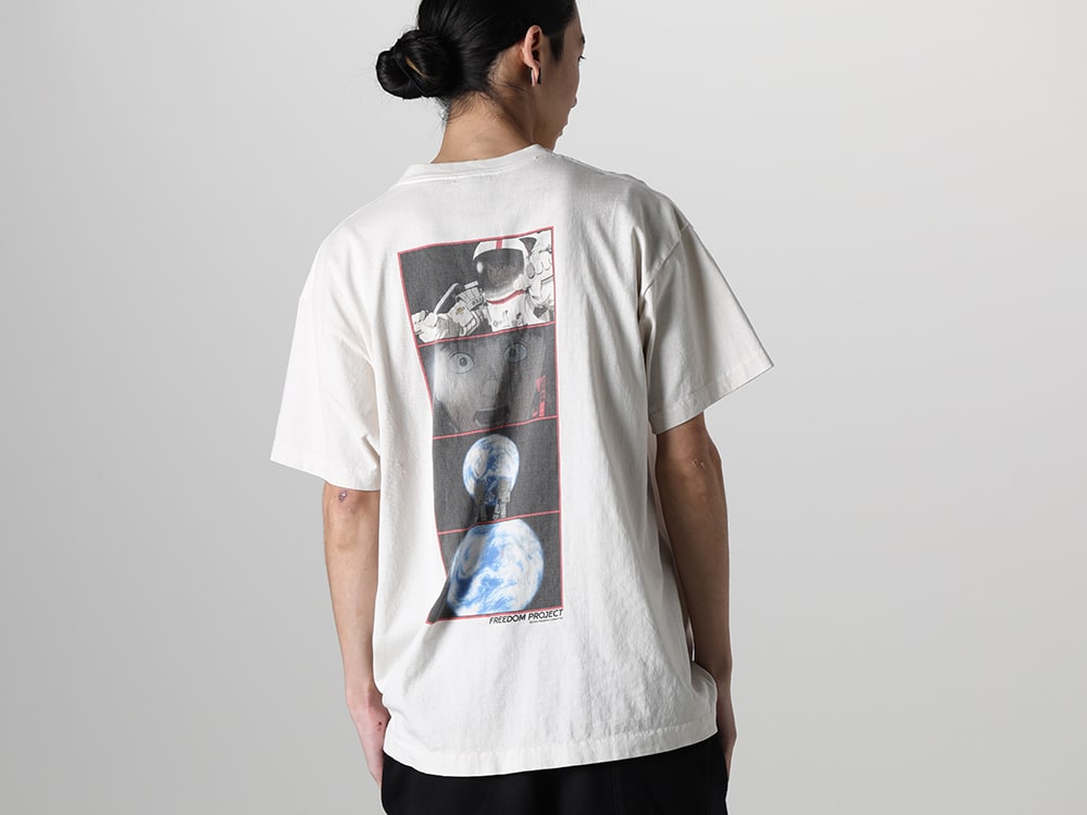 SAINT MICHAEL 2024SS  - The 6th release of items from the SAINT Mxxxxxx 2024SS Collection is now available! Released now, both in-store and online! - SM-YS8-0000-C20(FREEDOM × SAINT Mxxxxxx SAINT Short sleeve T-shirt) - 1-009