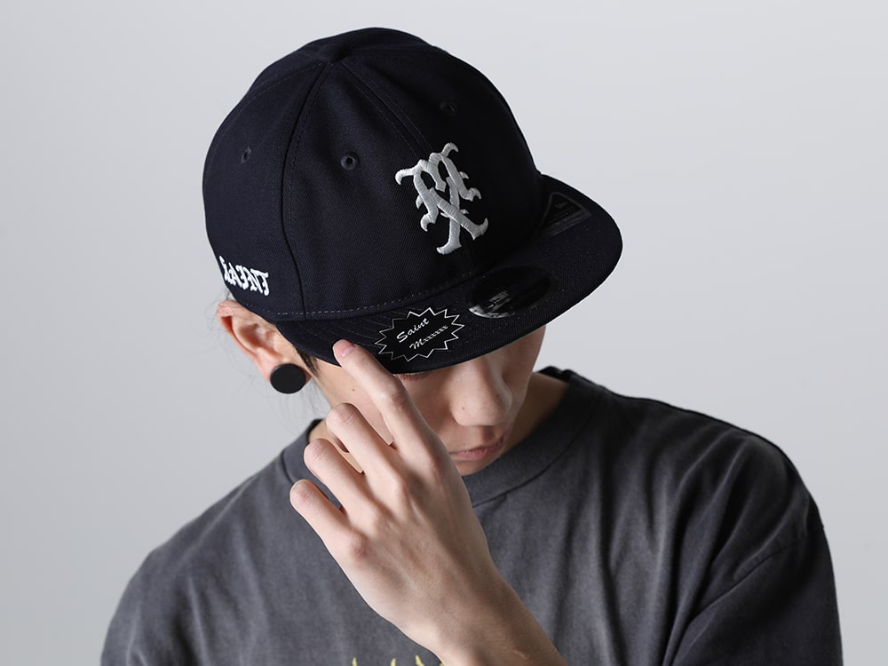 SAINT MICHAEL 2024SS  - The 6th release of items from the SAINT Mxxxxxx 2024SS Collection is now available! Released now, both in-store and online! - SM-YS8-0000-C57(NEW ERA × SAINT MICHAEL MX Cap Navy) - 1-030