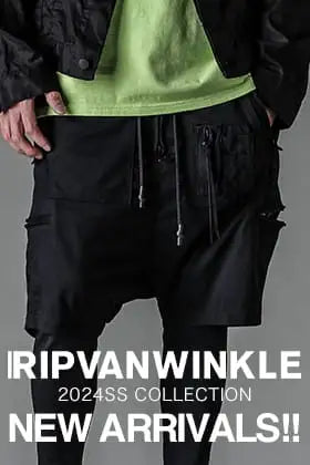 [入荷情報] 只今よりRIPVANWINKLE 2024SS 4月デリバリーの販売を開始します！