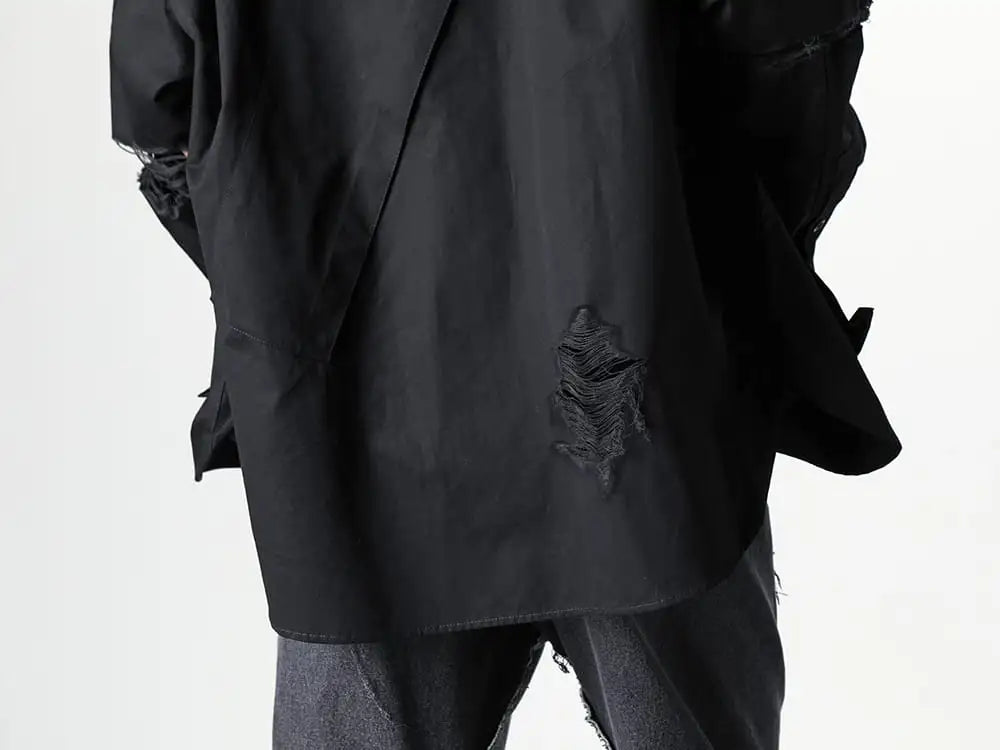 TAKAHIROMIYASHITATheSoloist 24SS  - A Jacket with Meticulous Attention to Detail - ss.0003aSS24 - back gusset sleeve photographer shirt.(clash) 2-006