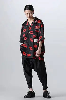 Maison MIHARA YASUHIRO KISS Printed shirt Summer style