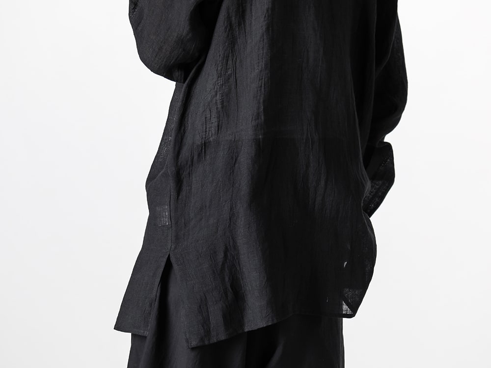 Yohji Yamamoto 2024SS - Seasonal dry touch shirt - HS-B36-305(False Collar Blouse) - 4-006