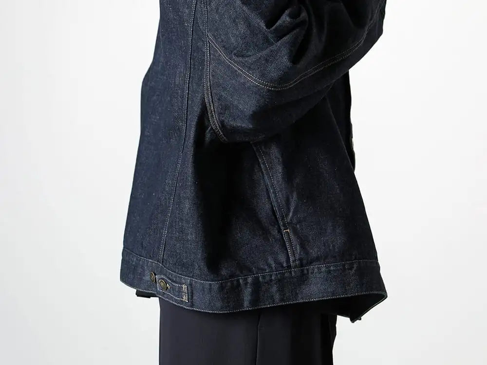 Maison Margiela 24SS - Must-Have Trousers - S50AM0610 - Denim Jacket - IH-24SS-T006-AG-Black-Black-cord - Short Sleeved T-Shirt Black × Black cord 2-004