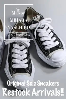[到货信息] Maison MIHARA YASUHIRO(三原康裕)「HANK」帆布款式再次到货了!