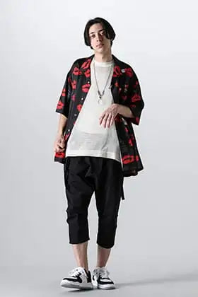 ACRONYM Cropped Wide Pants Summer Coordinate