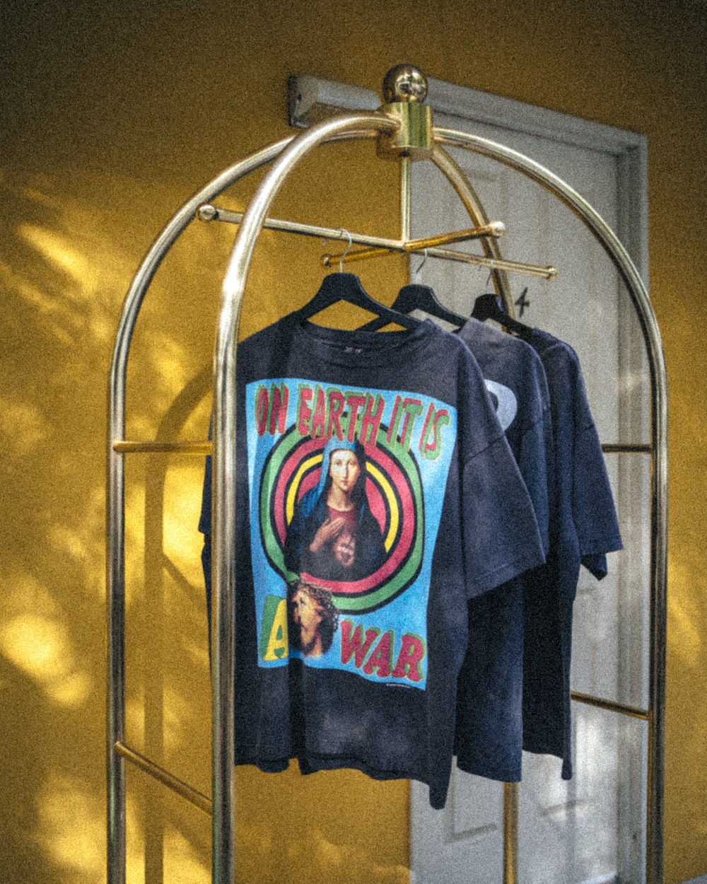 SAINT MICHAEL 2024SS - The last items from the SAINT Mxxxxxx 2024 Spring/Summer Collection are now available! In-store and online sales start at 10:00 AM, Japan Standard Time on May 18th (Sat.)! - SM-YS8-0000-002(ON EARTH Short Sleeve T-shirt) - 1-001