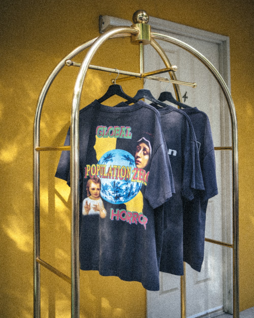 SAINT MICHAEL 2024SS - The last items from the SAINT Mxxxxxx 2024 Spring/Summer Collection are now available! In-store and online sales start at 10:00 AM, Japan Standard Time on May 18th (Sat.)! - SM-YS8-0000-002(ON EARTH Short Sleeve T-shirt) - 1-002