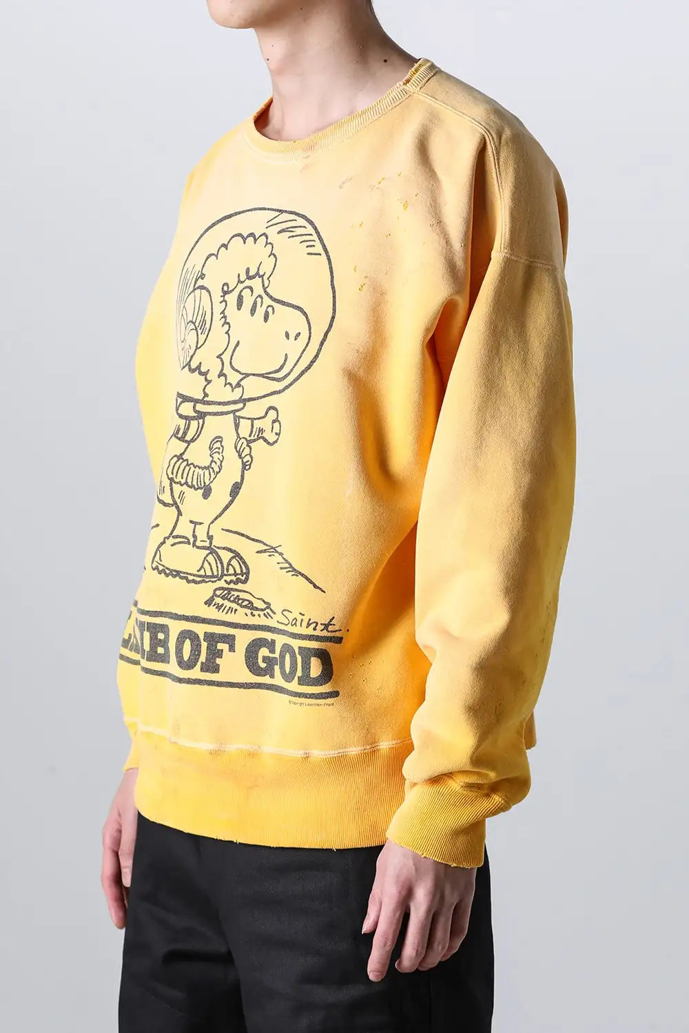 世界的に 【完売希少XL】HOOD SHIRT(CHECK) / YELLOW パーカー