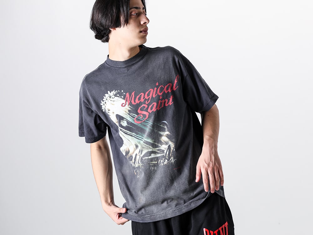 SAINT MICHAEL 2024SS - The last items from the SAINT Mxxxxxx 2024 Spring/Summer collection are now released! Starting now, they are available simultaneously both in-store and online! - SM-YS8-0000-006(MAGICAL SAINT Short Sleeve T-shirt) - 1-009