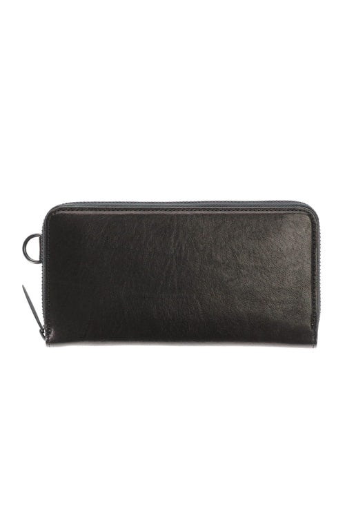 Leather long wallet fold 'minimal' shine 2 - PATRICK STEPHAN