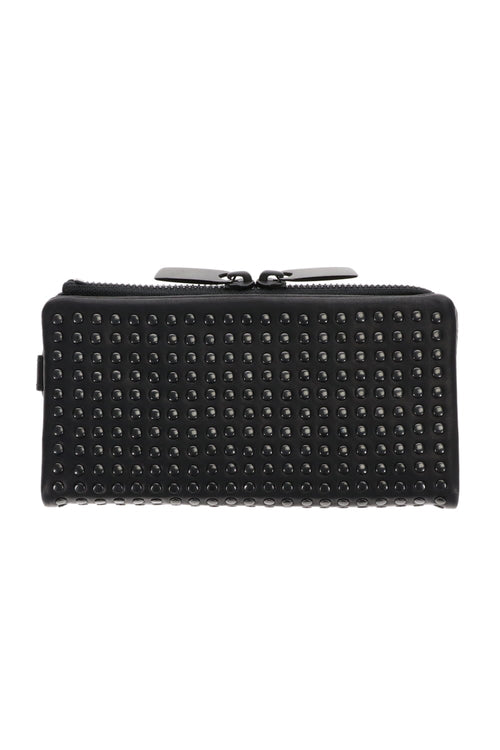 Leather long wallet 'all-studs' 2 DAL - PATRICK STEPHAN