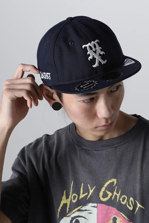 NEW ERA × SAINT Mxxxxxx MX Cap Navy - SAINT Mxxxxxx