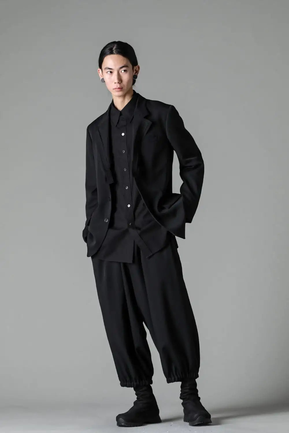 goodenoughYohji Yamamoto 20ss/G-テープギャザーショートパンツ