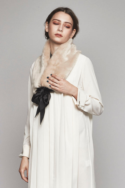 Faux Fur Stole  - GalaabenD - ガラアーベント