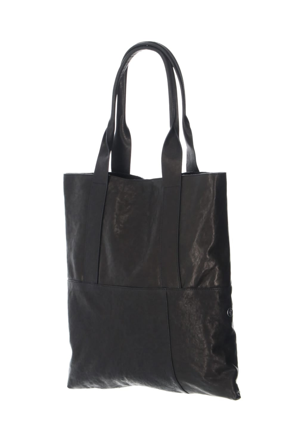 Leather tote 'thin & light' 2
