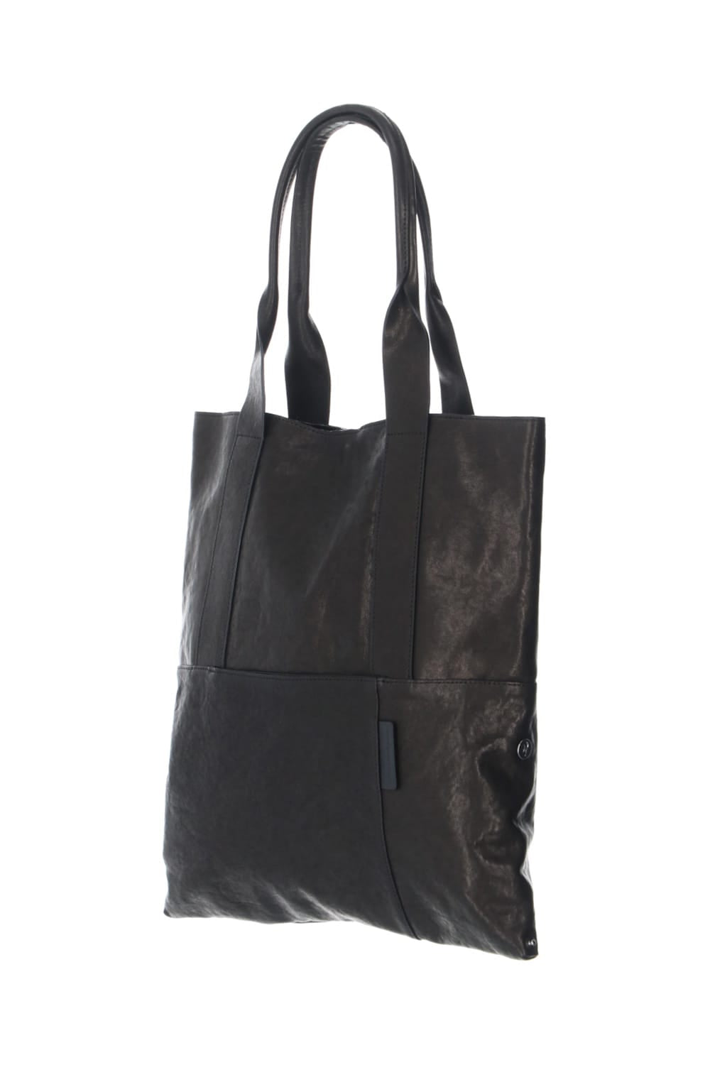 Leather tote 'thin & light' 2