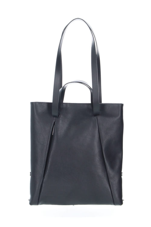 Leather small tote 'loop handle' - PATRICK STEPHAN