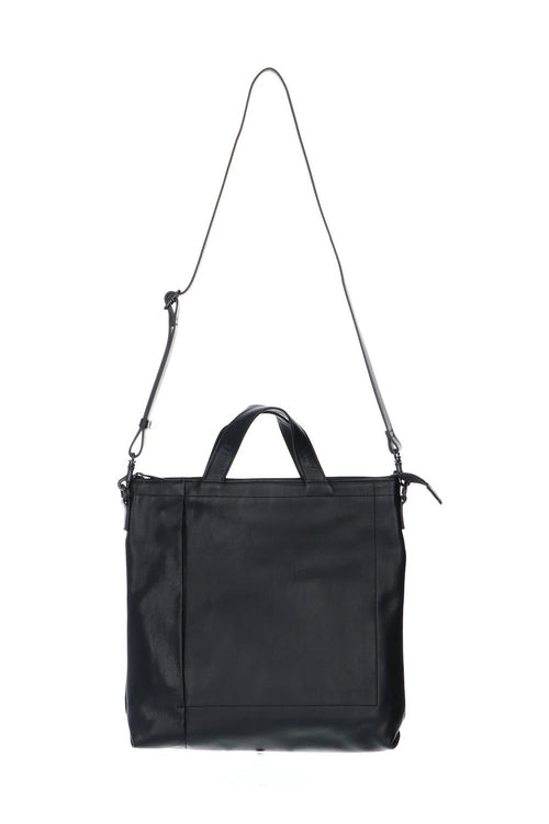 Leather shoulder bag 'grande poche' KS - PATRICK STEPHAN