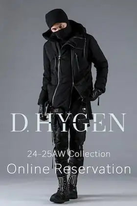 [Reservation Information] We are now accepting reservations for the D.HYGEN 24-25AW collection!