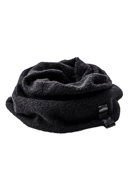 Jersey scarf 'fuji' Boa-Black - PATRICK STEPHAN
