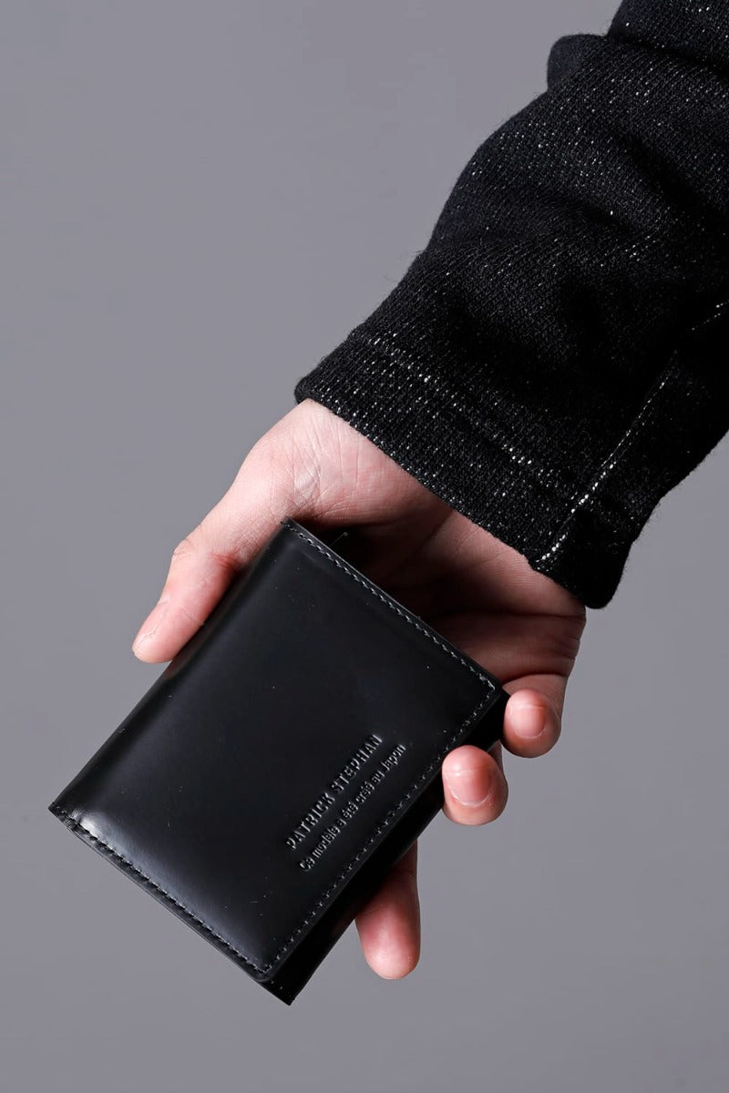 224AWA21 | Leather trifold wallet 'brillant | PATRICK STEPHAN