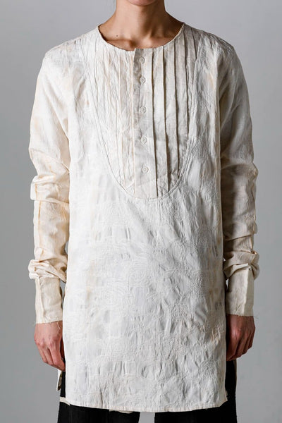 Pleated Bib Shirt - OLUBIYI THOMAS