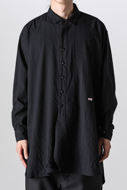 Short collar Over Sized Shirts SH039 ( ST ver.) - KLASICA