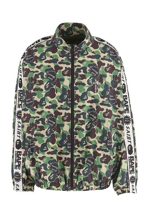 A BATHING APE® × SAINT Mxxxxxx STAPE Track Jacket - SAINT Mxxxxxx