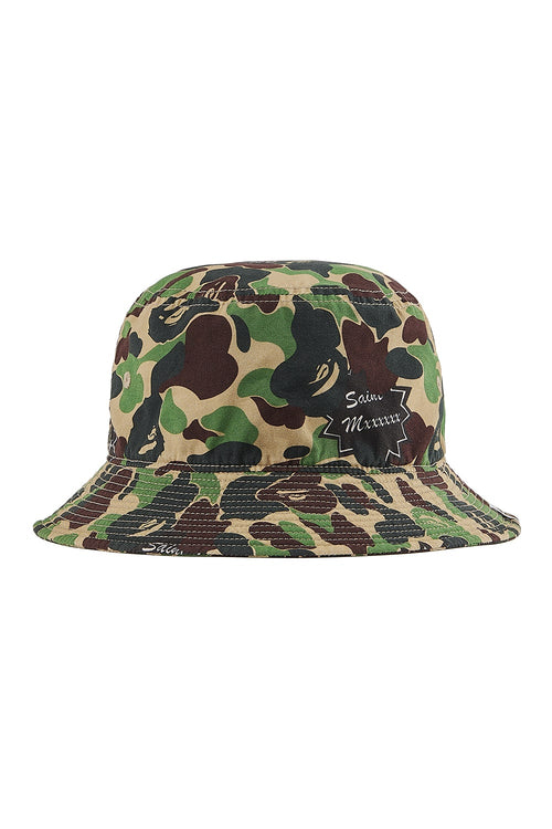 A BATHING APE® × SAINT Mxxxxxx Bucket Hat - SAINT Mxxxxxx