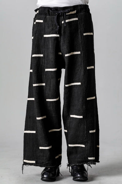 Wide Legged Drawstring Trousers #1 - OLUBIYI THOMAS