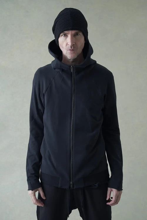 Hooded jacket stretch jersey - DEVOA