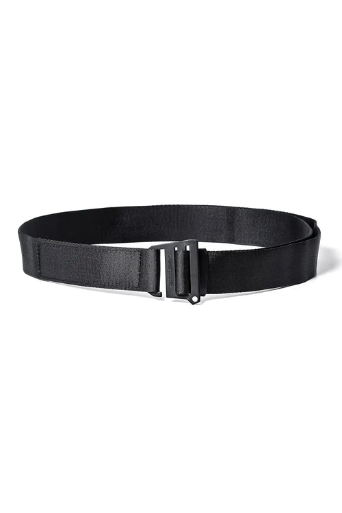 Nylon Tape Belt Black - JULIUS