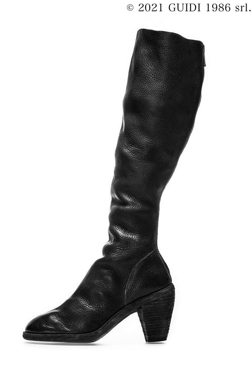 3010 - High Heel Long Back Zip Boots - Guidi