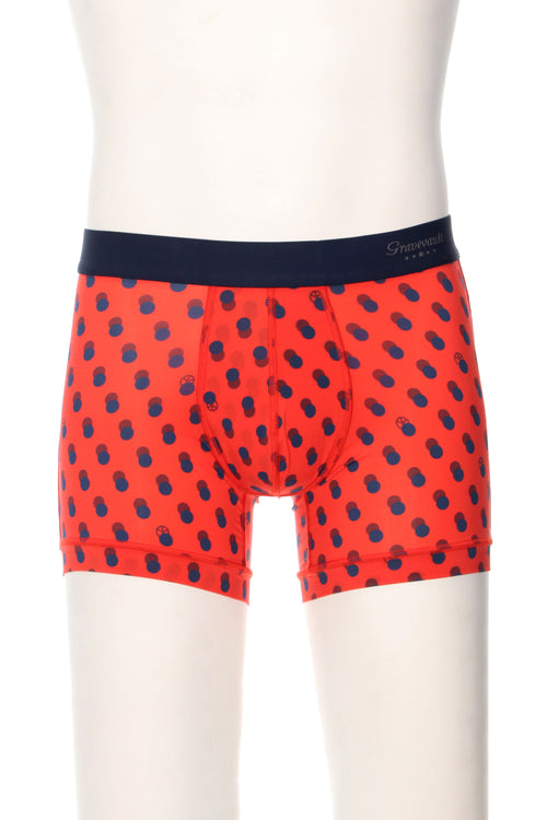 Peace Short Boxer Red - gravevault