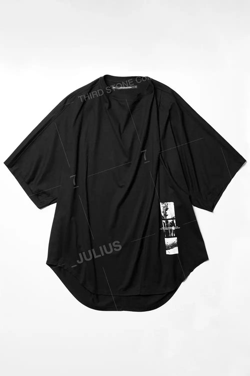 コットン SZ ジャージー プリント ビッグカイト Tシャツ - JULIUS - ユリウス