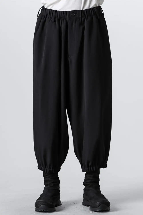 Gathered 9 part length Pants - Yohji Yamamoto