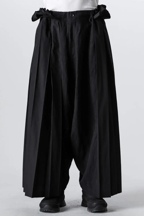 Sarouel Pleats Pants - Yohji Yamamoto