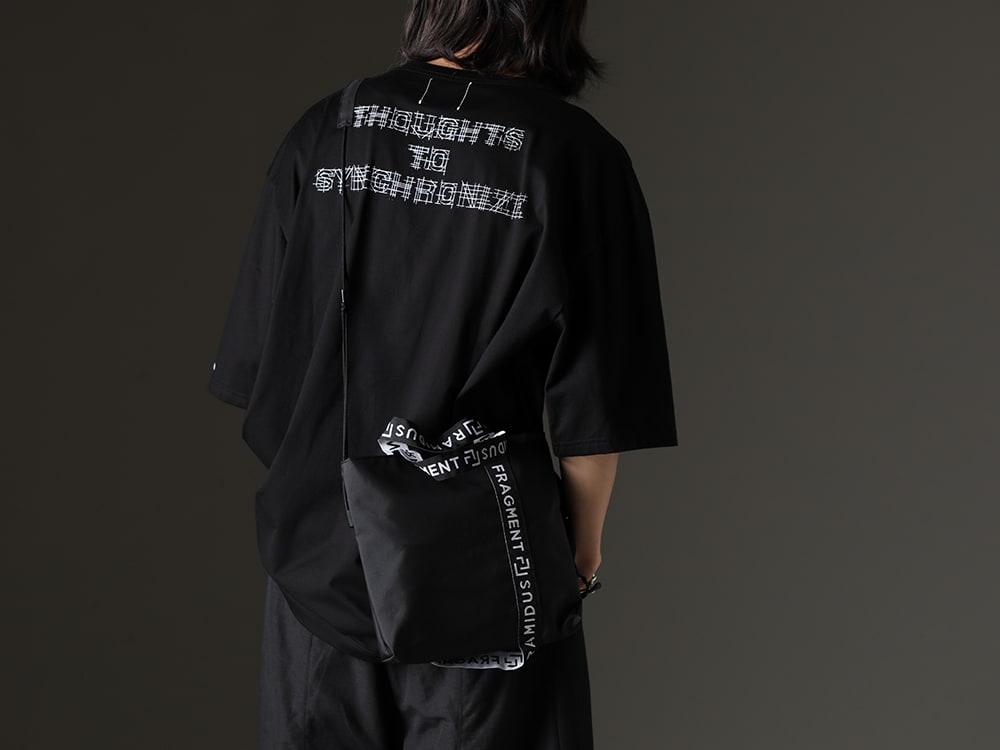 TAKAHIROMIYASHITATheSoloist. / RAMIDUS 2023-24AW - A simple yet eye-catching T-shirt with graphics - smnc.0002(Oversized S/S Pocket tee (Thoughts to synchronize.)) B008029(RAMIDUS 2WAY TOTE BAG (L)) sa.0037SS23-Black(bone shaped carabiner bracelet.-L- Black) - 2-003