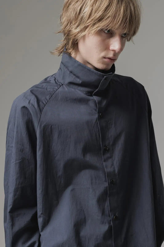 Shirt 120/2 cotton Blue Gray - ISO
