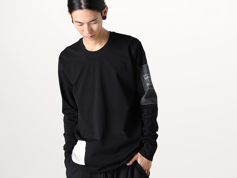 nude:masahiko maruyama 2023-24AW - nude:masahiko maruyama 2023-24AW Collection has started delivery! Available for purchase in-store and online right now! - DS-238(Long Sleeve T-shirt w/Printed Patches) - 2-009