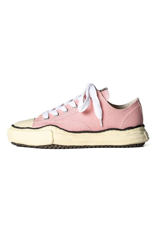 PETERSON original vintage color sole canvas Low-Top sneaker Pink - MIHARAYASUHIRO