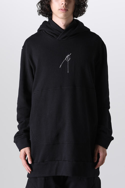 Loose Hoodie  Black - THE ONENESS