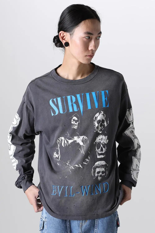 SURVIVE Long sleeve T-shirt - SAINT Mxxxxxx