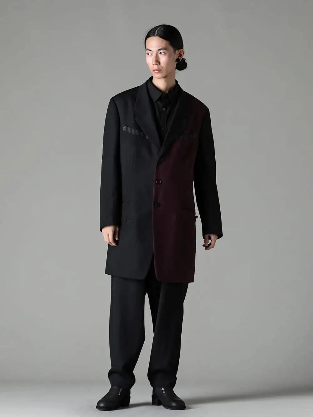 Y's for men 2023-24AW 配色コンビジャケットスタイル