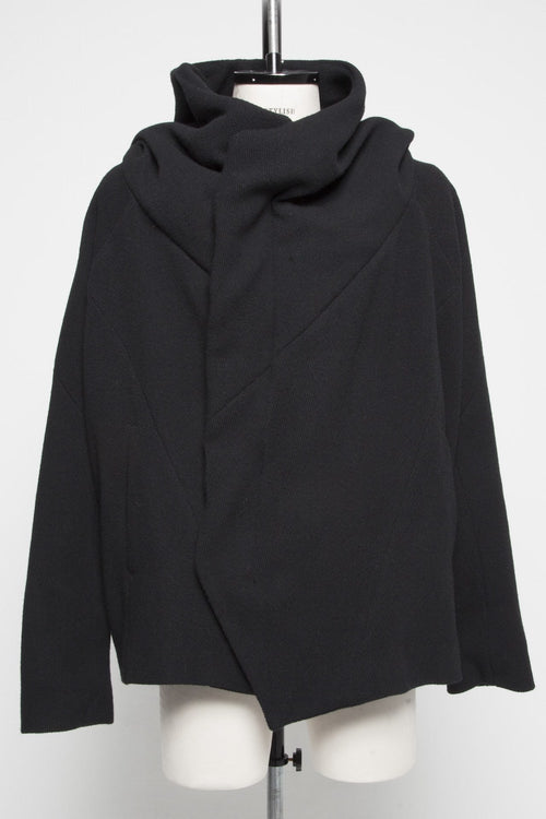 GEOMETRIC HOODED JACKET - JULIUS