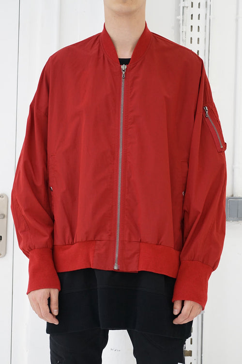 MA-1 JACKET Red - JULIUS - ユリウス