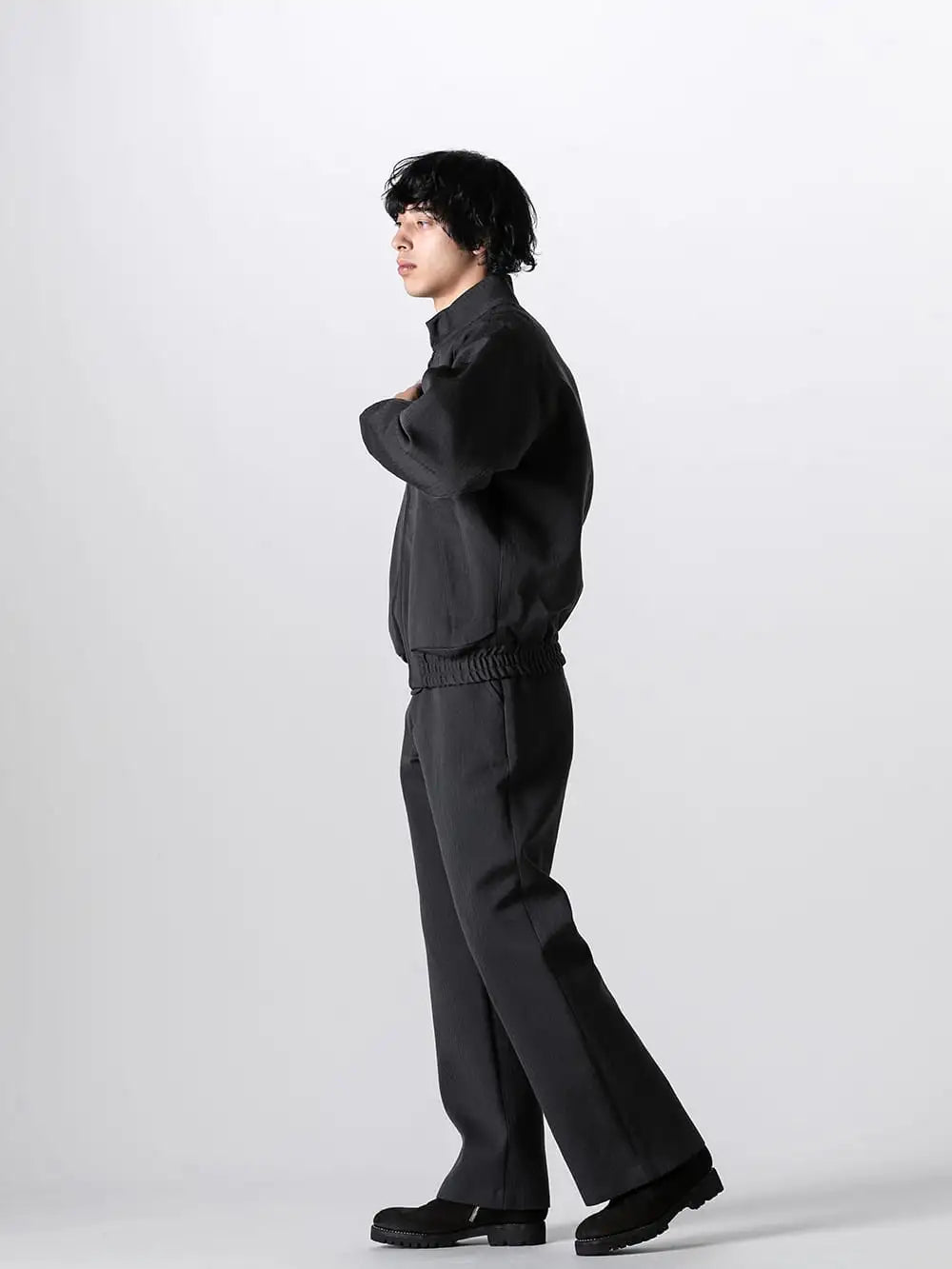 TRS023 Stretch Black Trouser