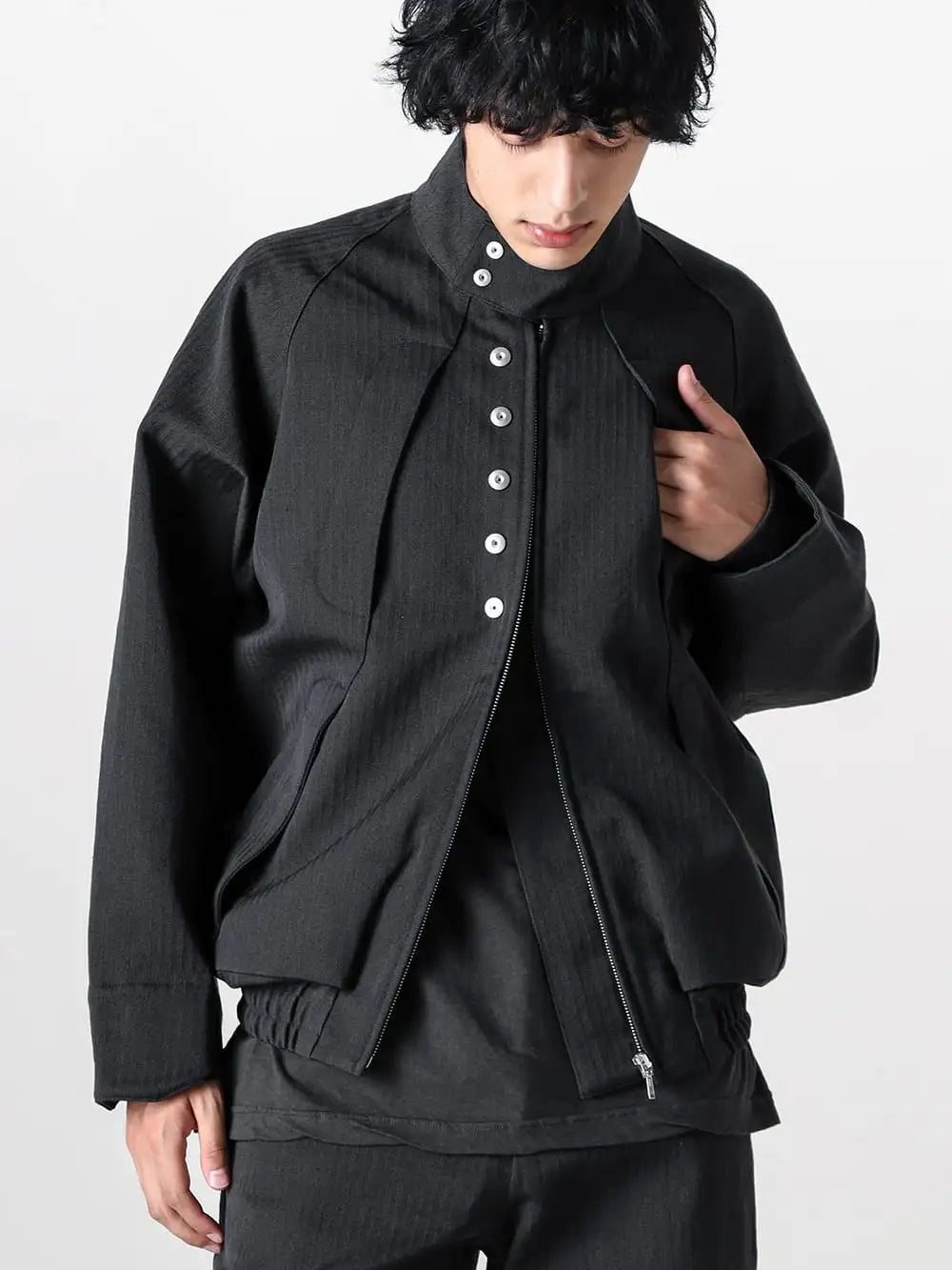 通販ショップ omar afridi black bomber blouson - メンズ