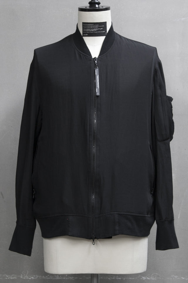 BOMBER JACKET Black - JULIUS - ユリウス